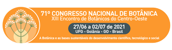 71 Congresso Nacional de Botânica Logo